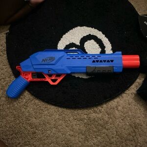 Nerf Blaster in Bold Blue and Red